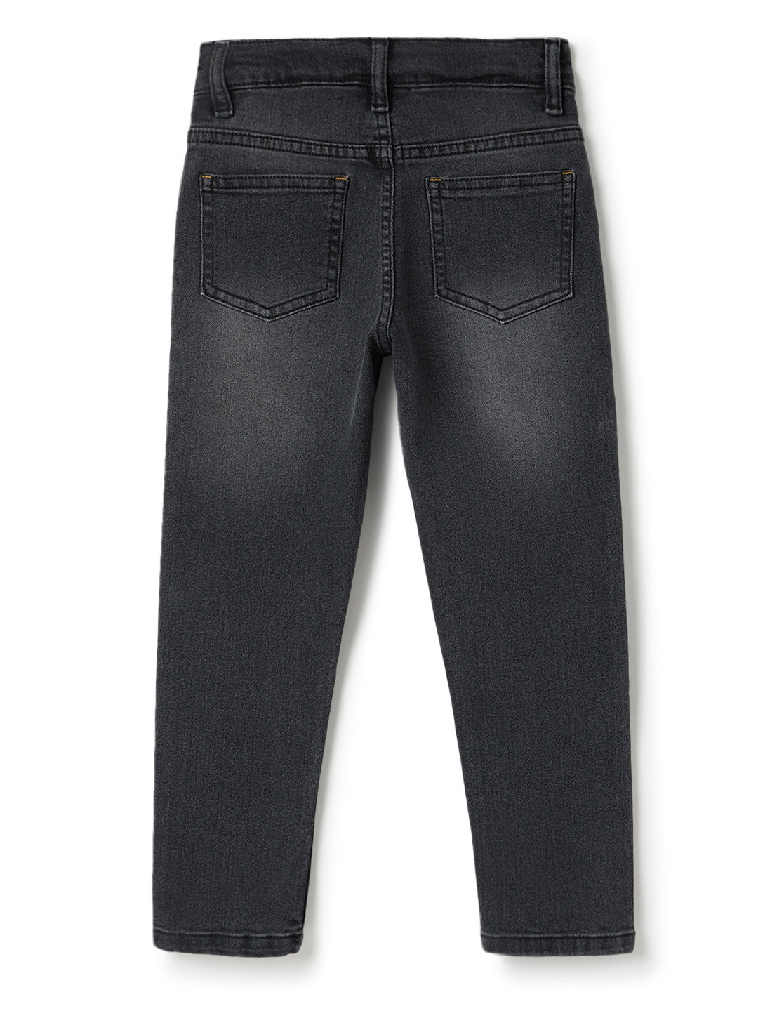 Boys Grey Slim Fit Denim Jeans