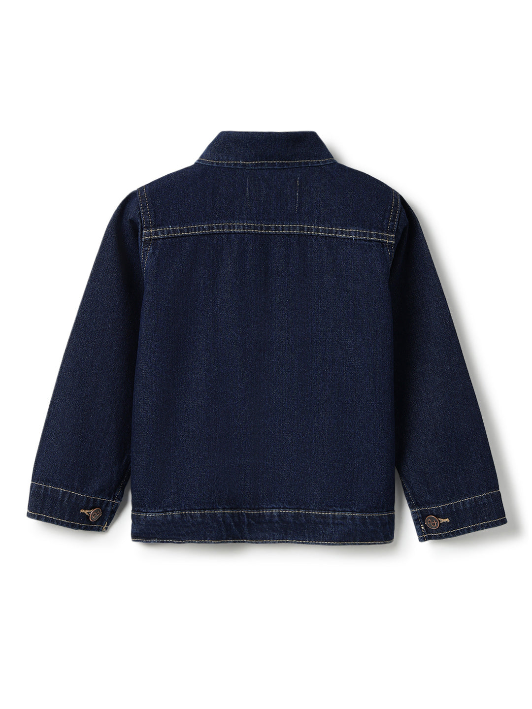 Unisex Dark Blue Denim Jacket