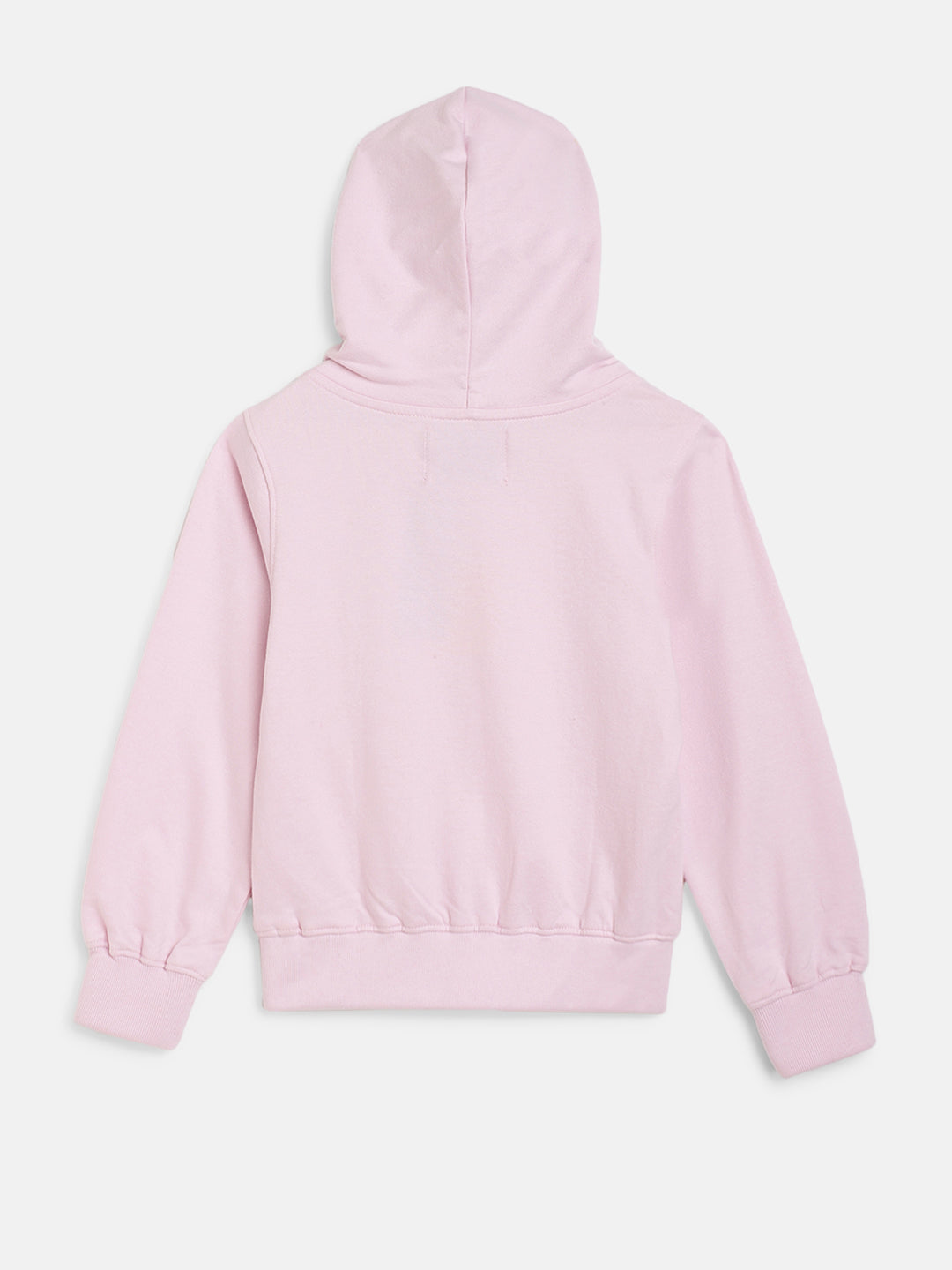 Boys & Girls Cotton Solid Pink Lounge Set