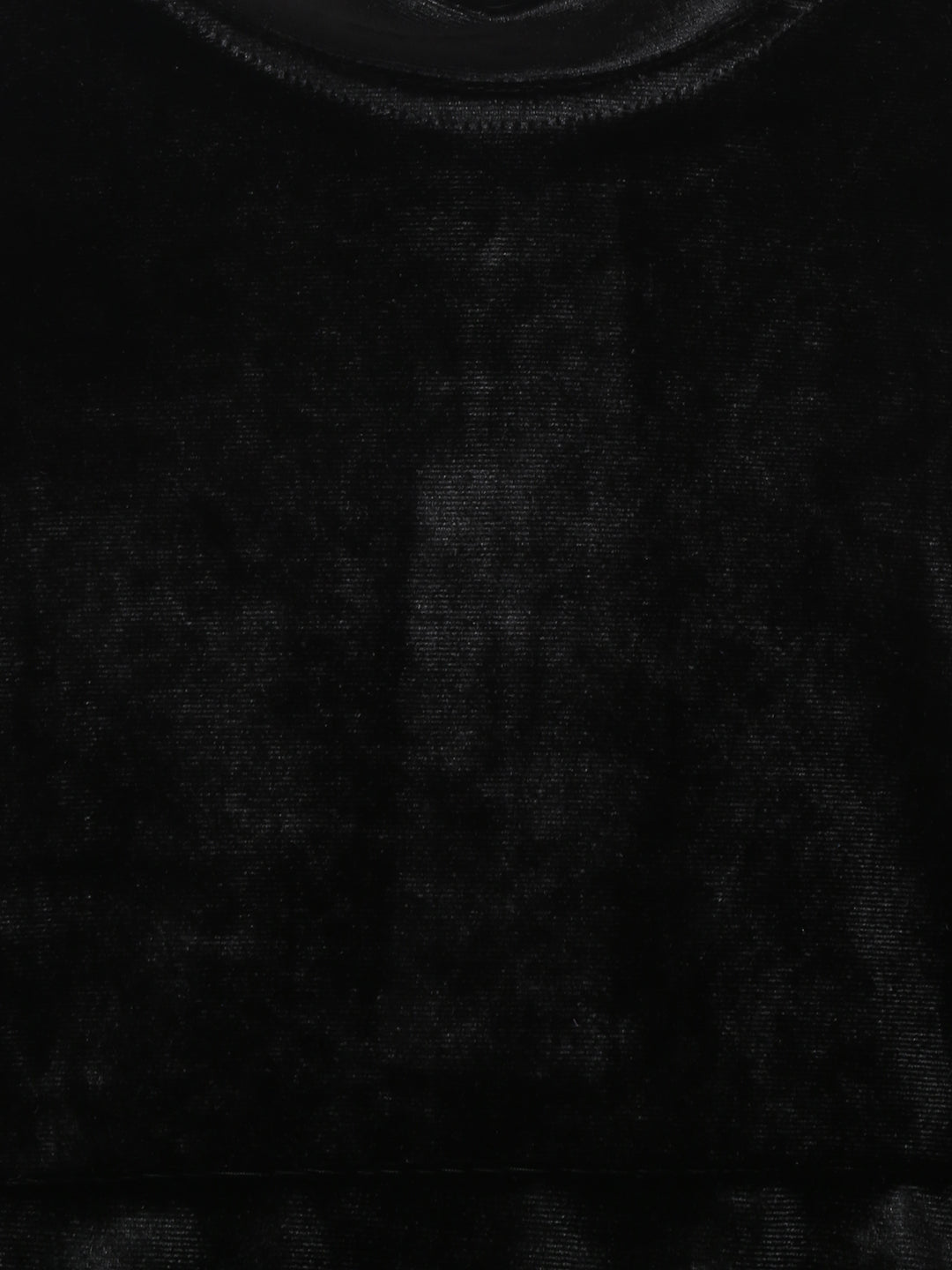 Girls Black Solid Dress