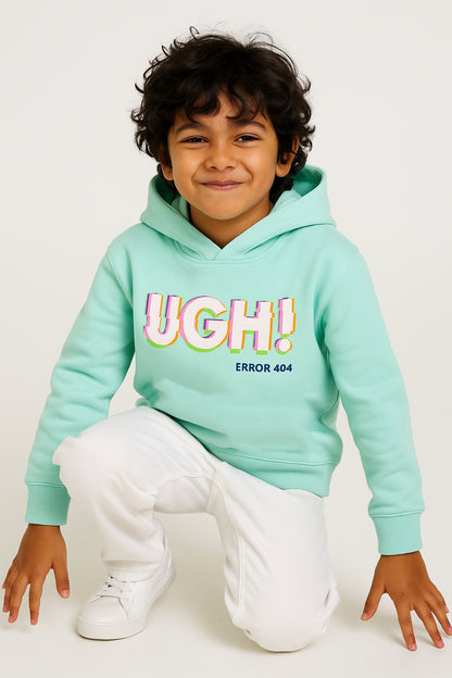 Boys Blue Printed Sweatshirt