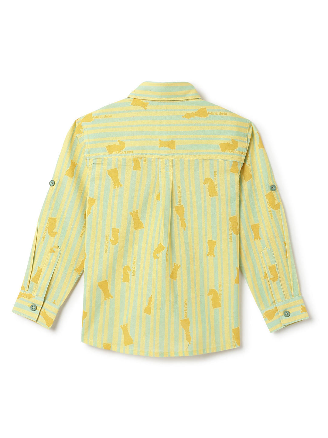 Boys Yellow Shirt and Blue Jeans Clothing Set