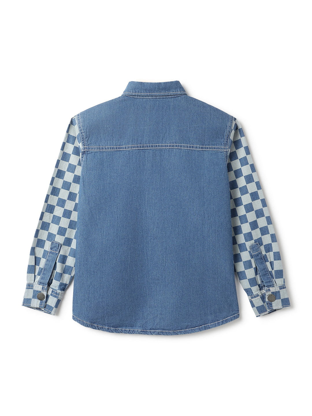 Boys Blue Denim Shacket