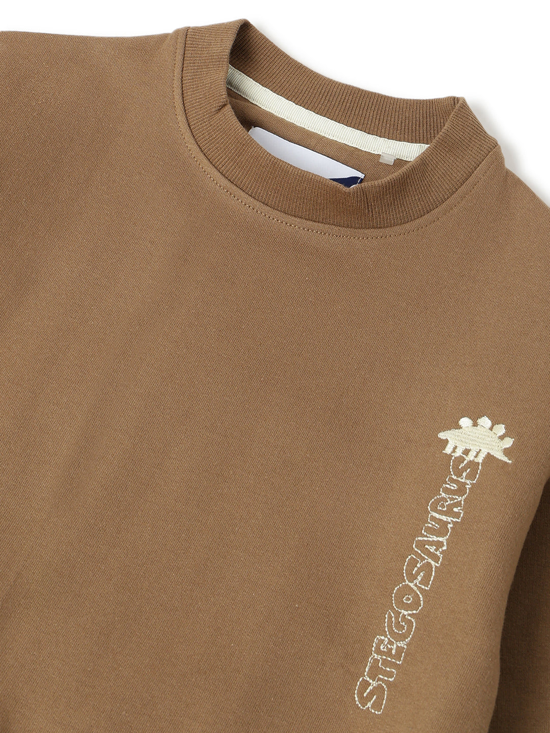 Boys Browan Printed Cotton Sweatshirt