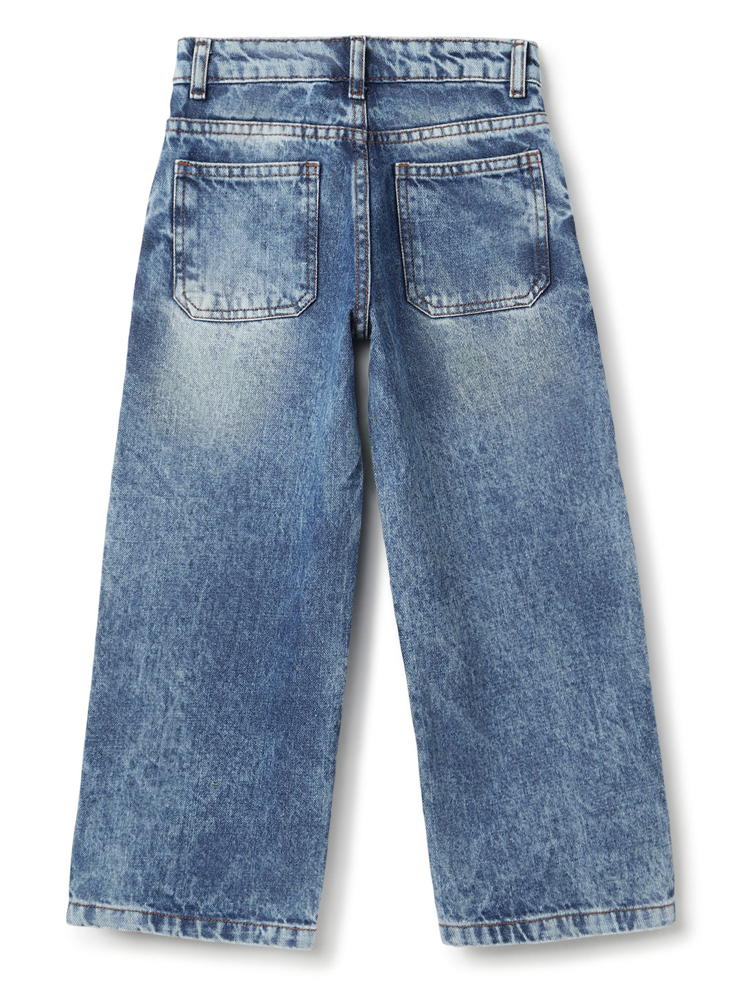 Boys Blue Denim Dad Fit Jeans