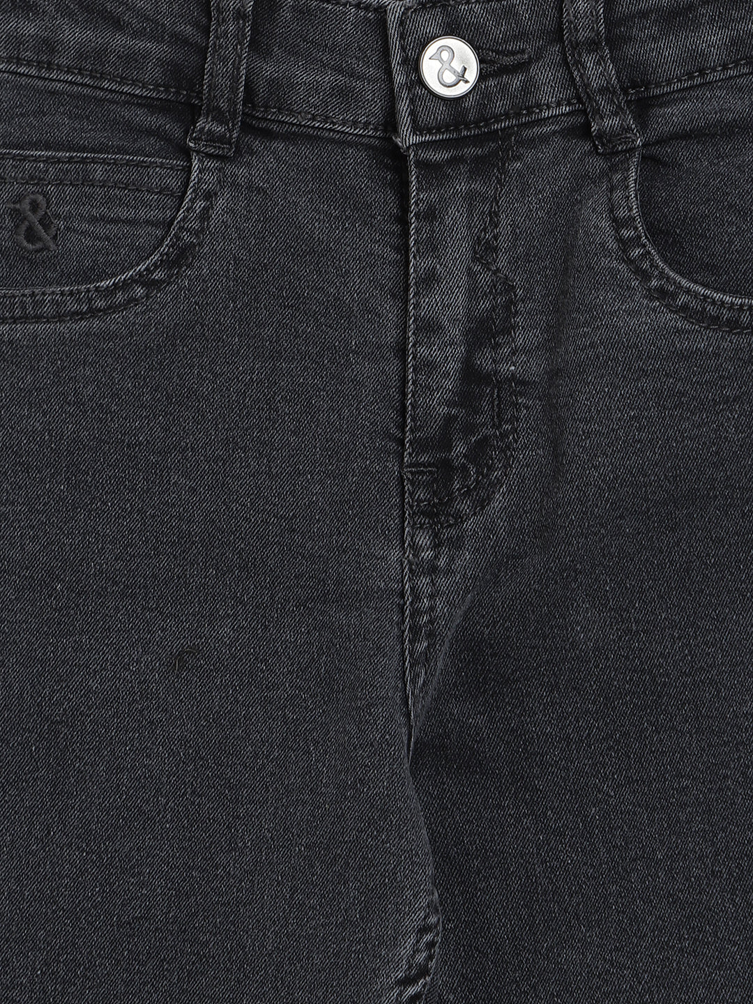 Boys Grey Slim Fit Jeans