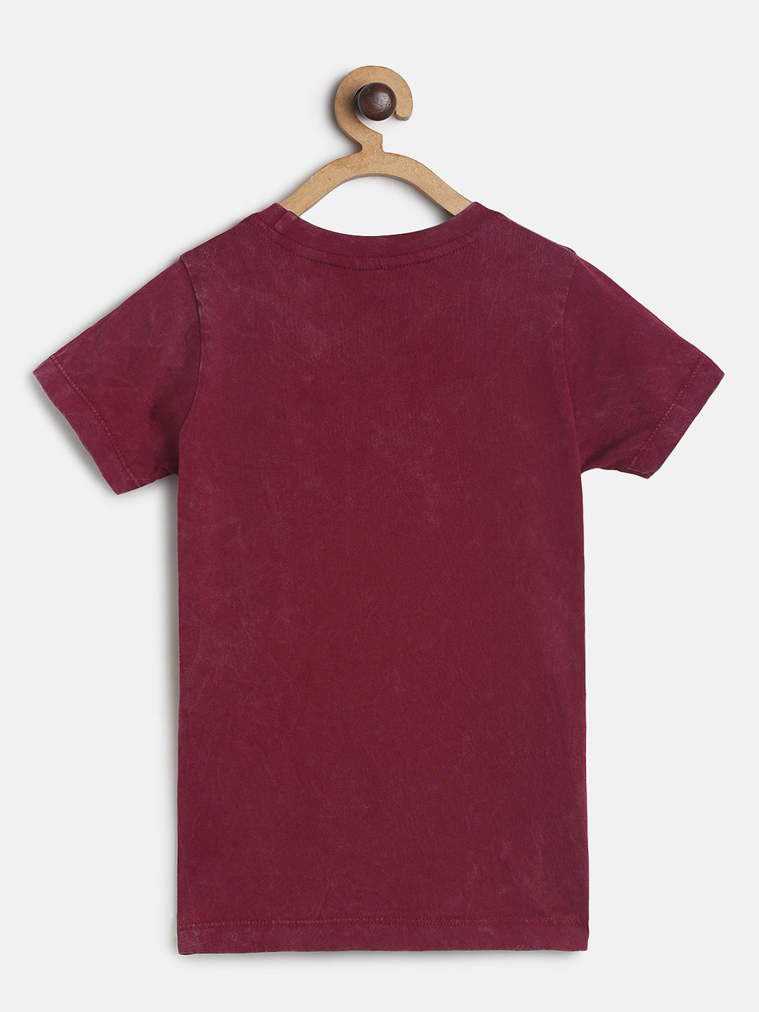 Boys Maroon T-Shirts and Yellow Shorts Clothing Set