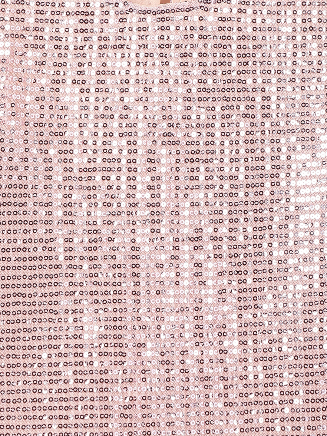 Peach Sequins Dress