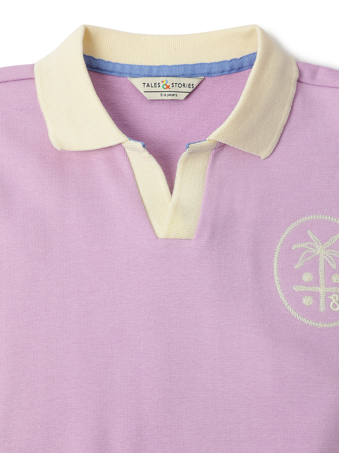 Boys Purple Lycra T-Shirt