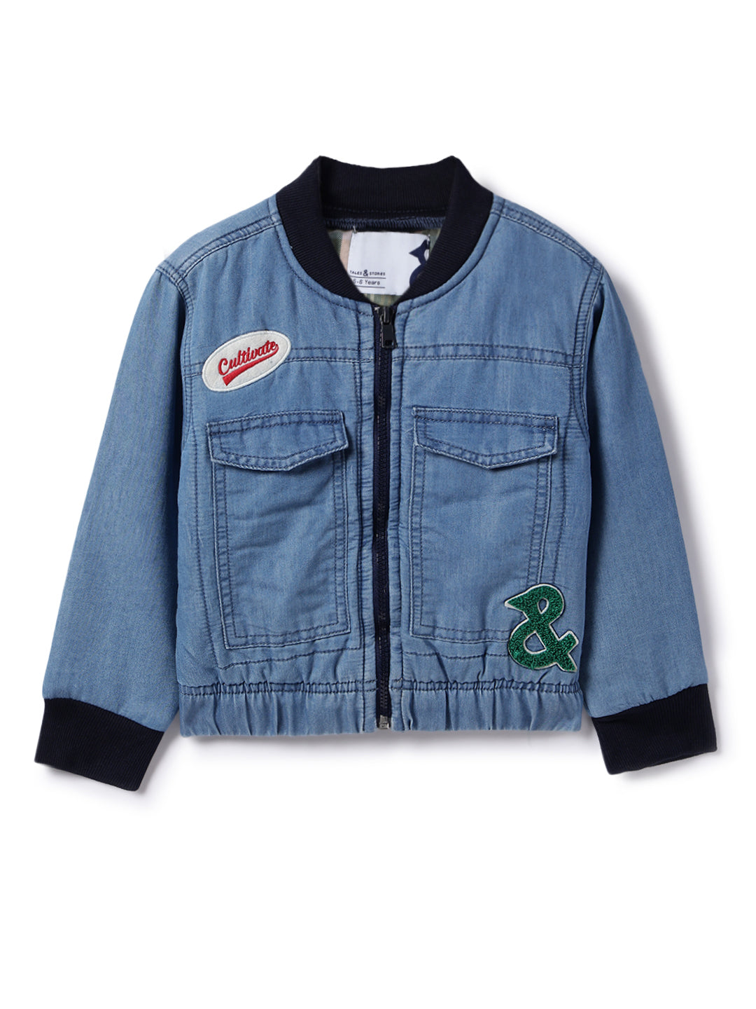 Unisex Blue Puffer Jacket