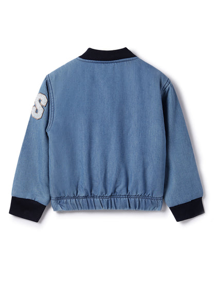 Unisex Blue Puffer Jacket