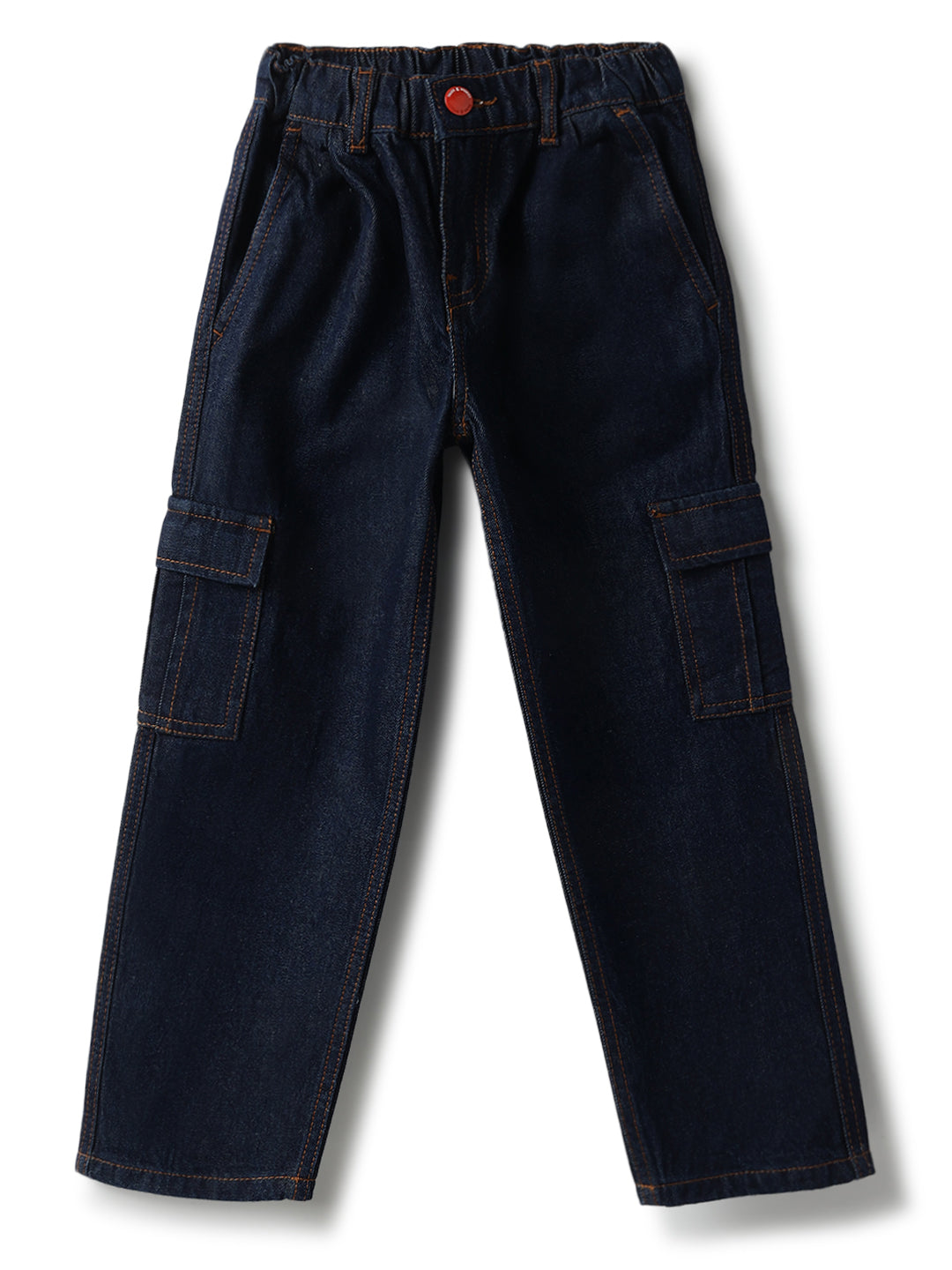 Boys Blue Cotton Jeans