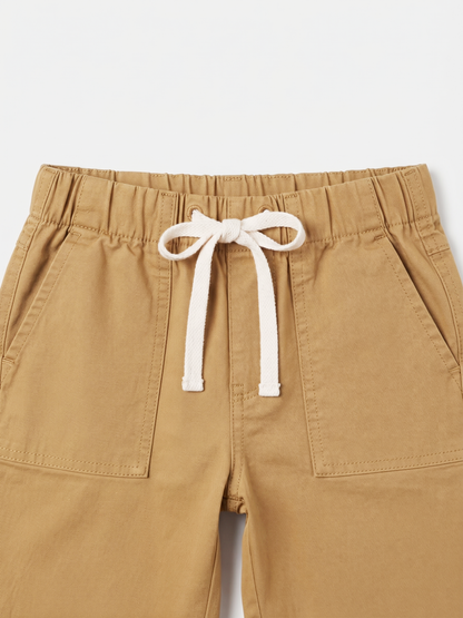 Boys & Girls Unisex Cotton Khaki Parachute Pant