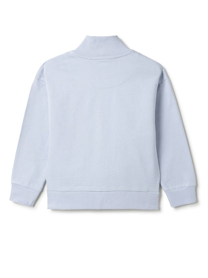 Unisex Blue Fleece Oversized Co-ord Set