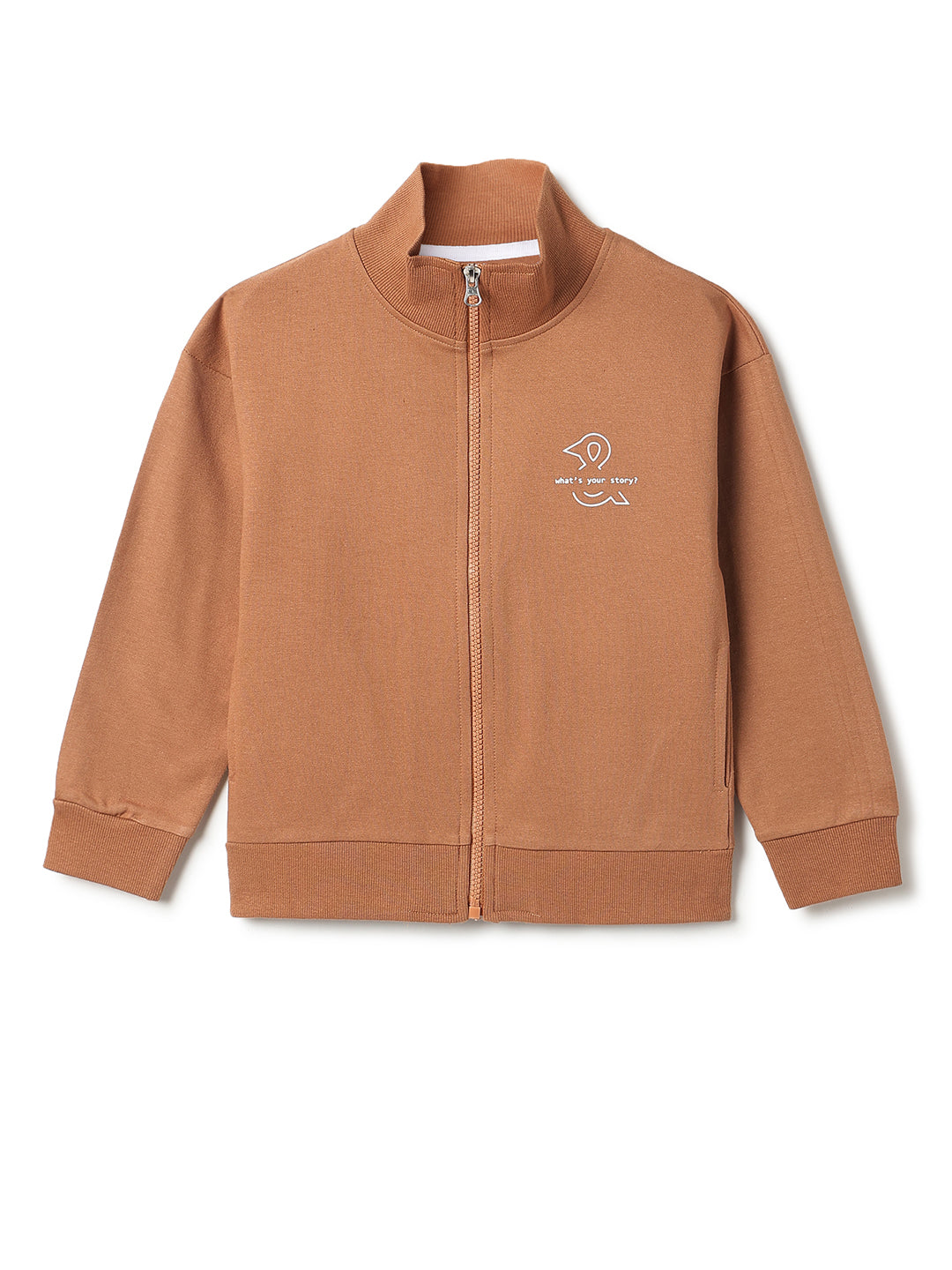 Unisex Brown Fleece Oversized Co-ord Set