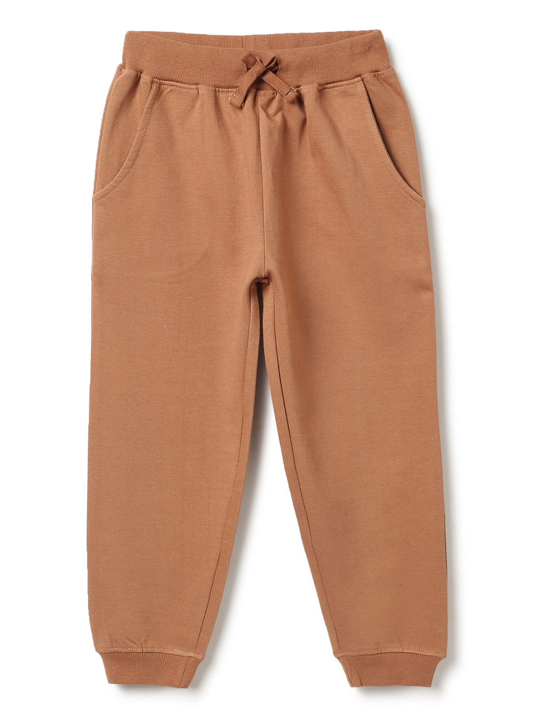 Unisex Brown Fleece Oversized Co-ord Set