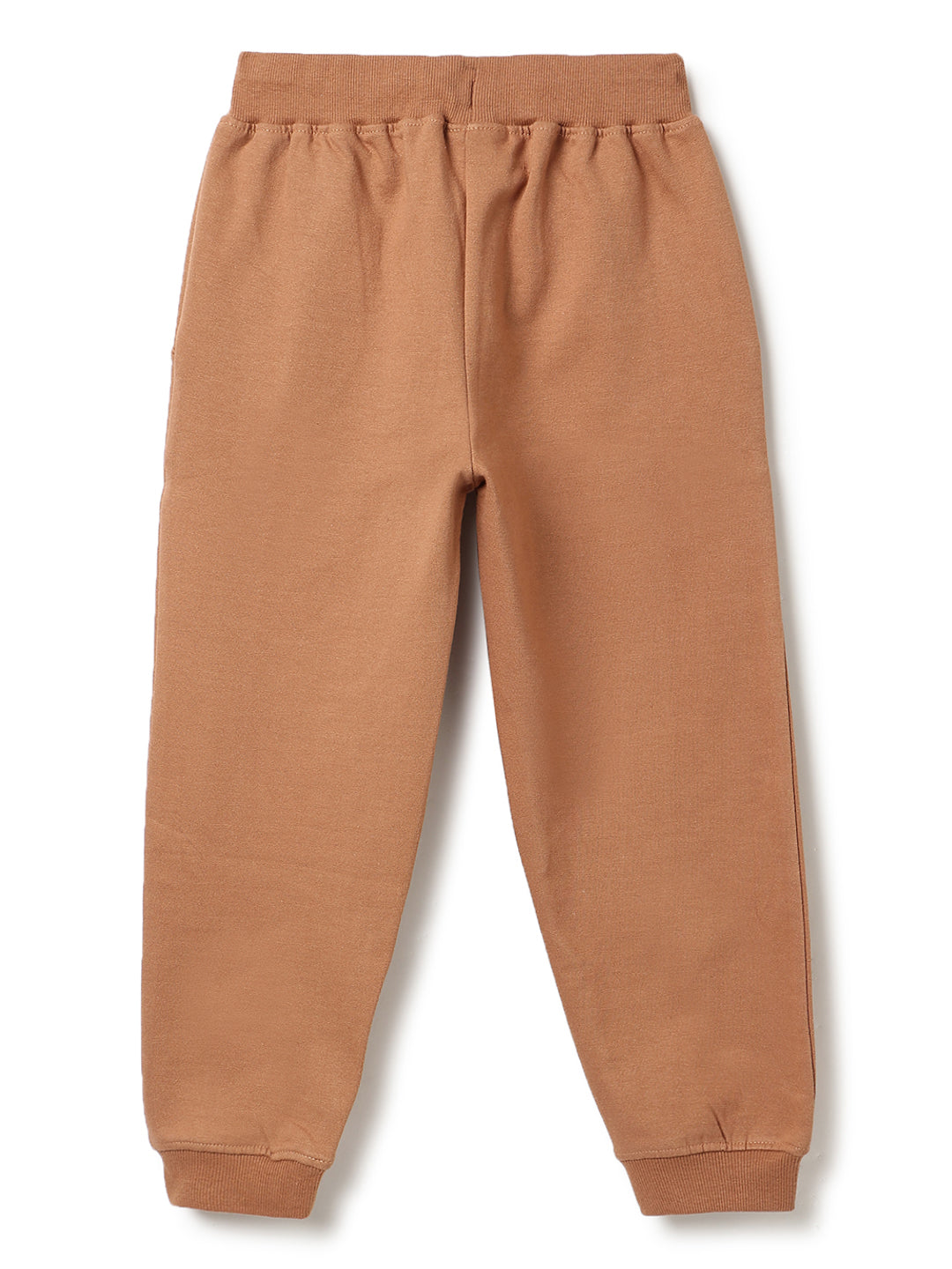 Unisex Brown Fleece Oversized Co-ord Set