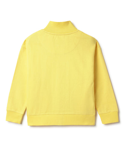 Unisex Yellow Fleece Oversized Co-ord Set