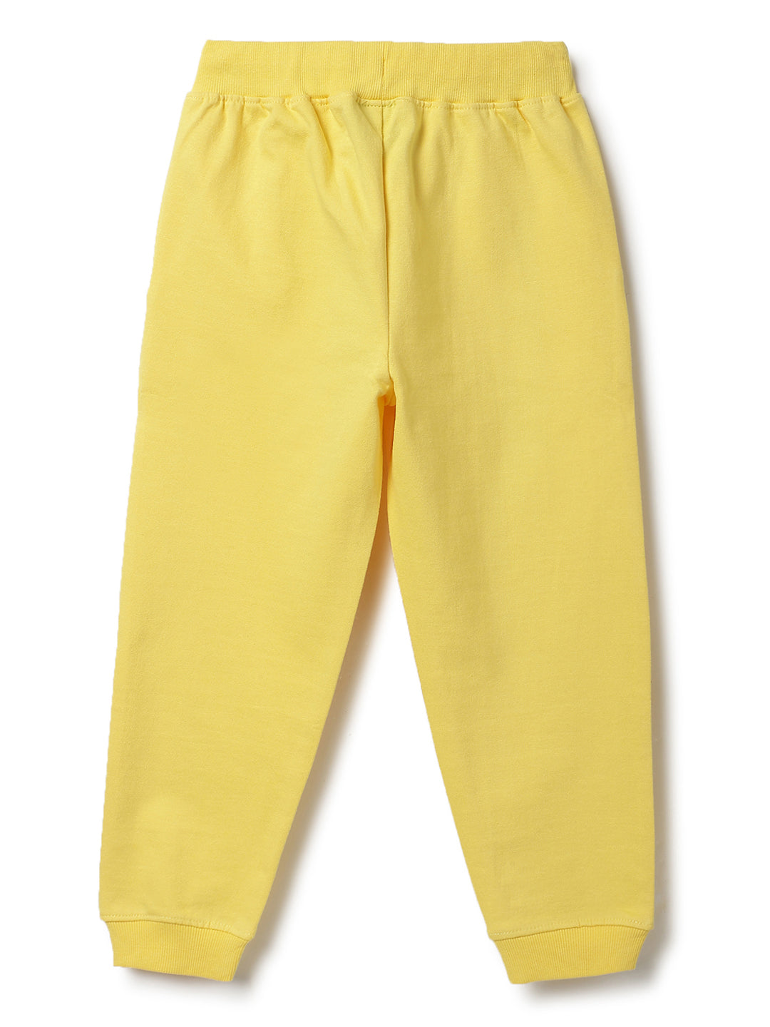 Unisex Yellow Fleece Oversized Co-ord Set