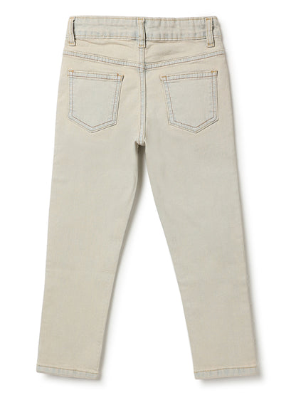 Boys Blue & Black Denim Slim Fit Stretchable Jeans (Pack of 2)
