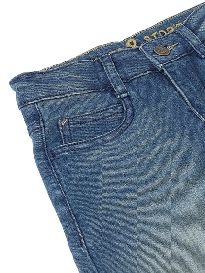 Boys Light Blue Rinse Casual Denim Jeans