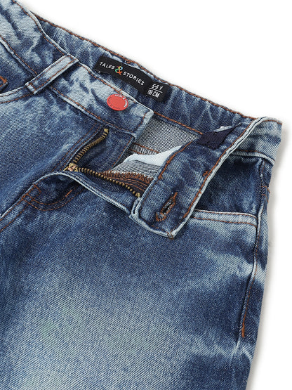 Boys Blue Denim Dad Fit Jeans