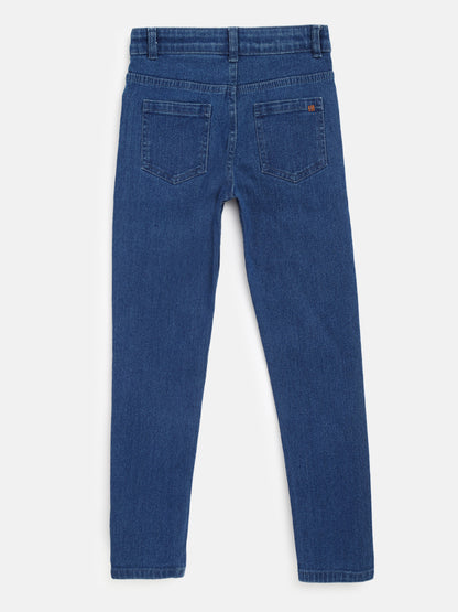 Boys Red Striped Shirt  and Blue Jeans Clothing Set