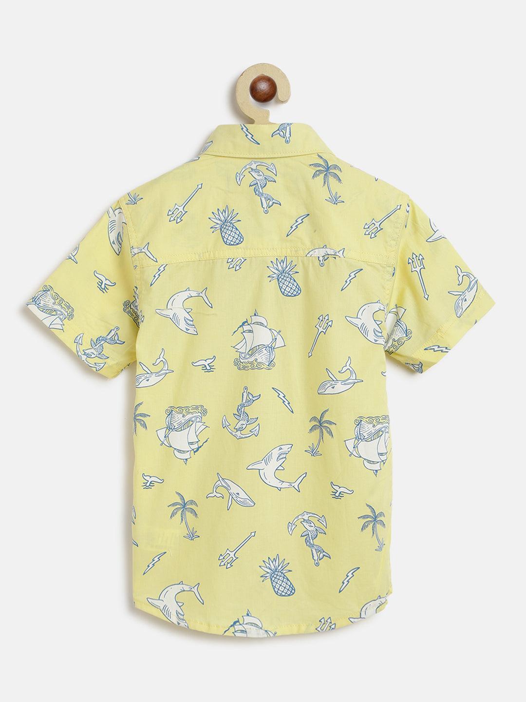 Boys Yellow Shirt and Blue Jeans Clothing Set