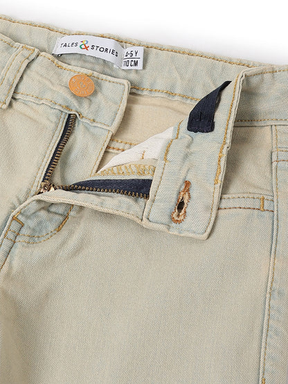 Boys Blue & Black Denim Slim Fit Stretchable Jeans (Pack of 2)
