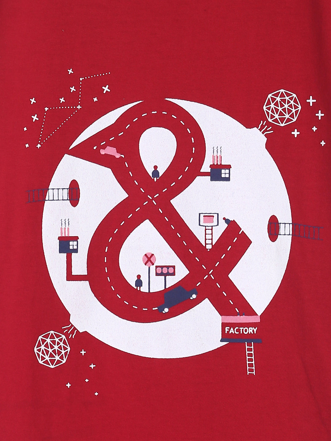 Boys Red T-Shirts and Blue Jeans Clothing Set