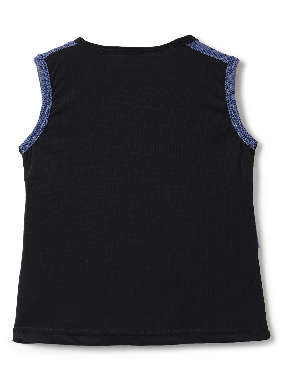 Girls Black & Blue Sleevless T-Shirt