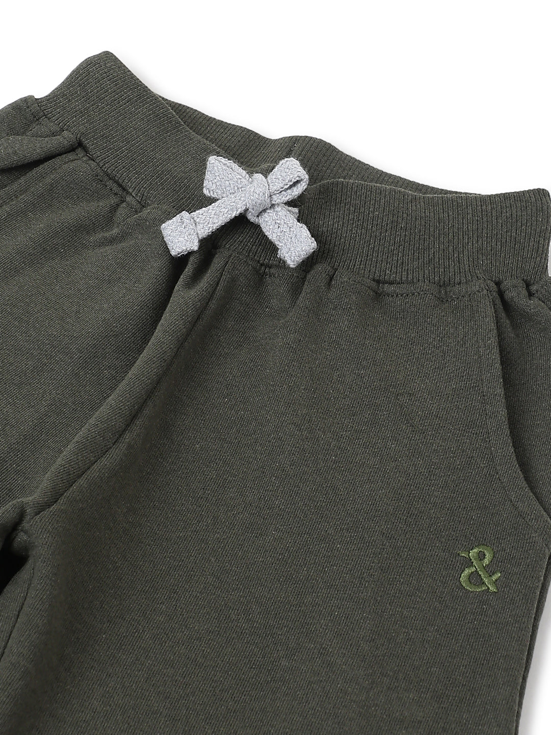 Boys Dark Olive Joggers