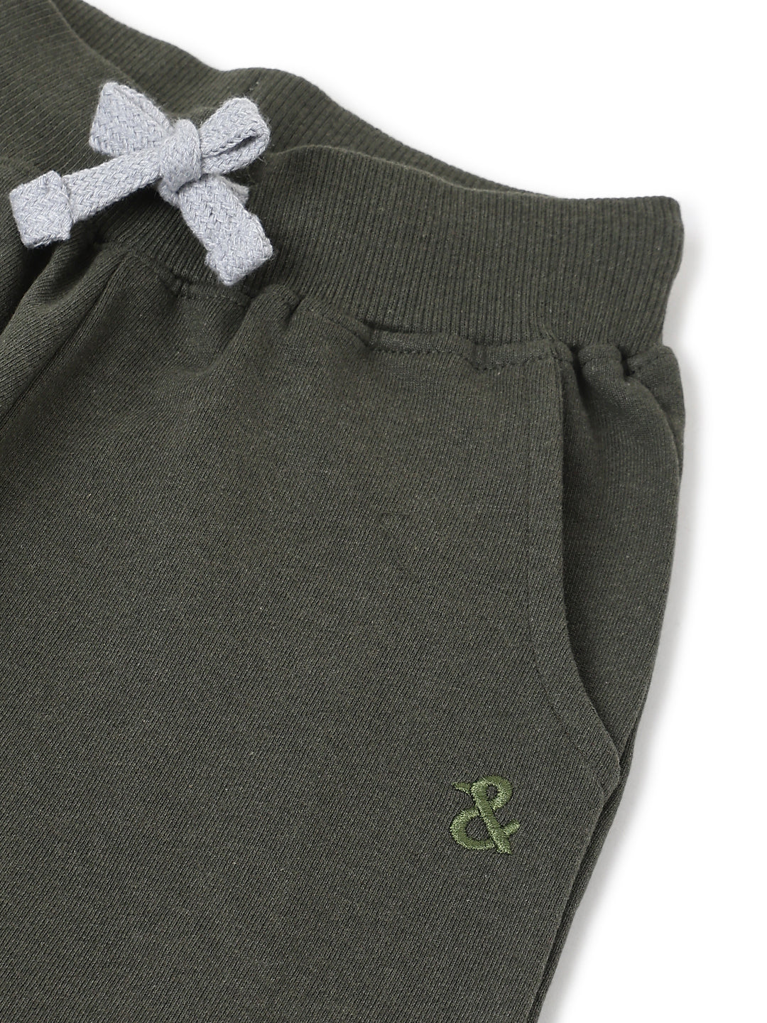 Boys Dark Olive Joggers