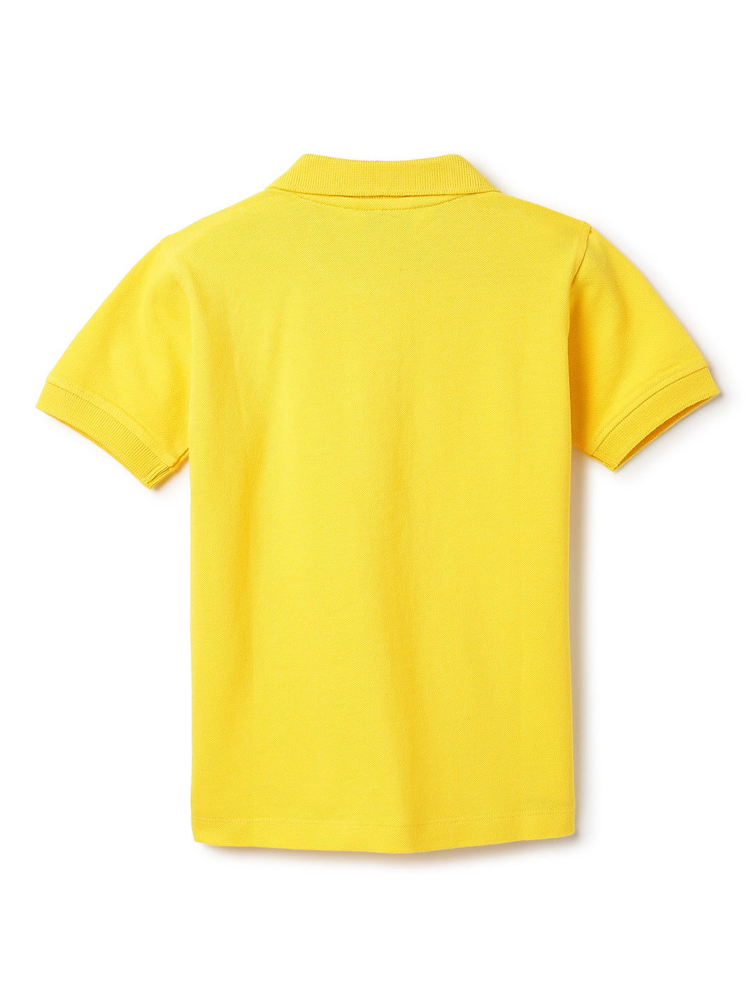 Boys Yellow Polo T-Shirt