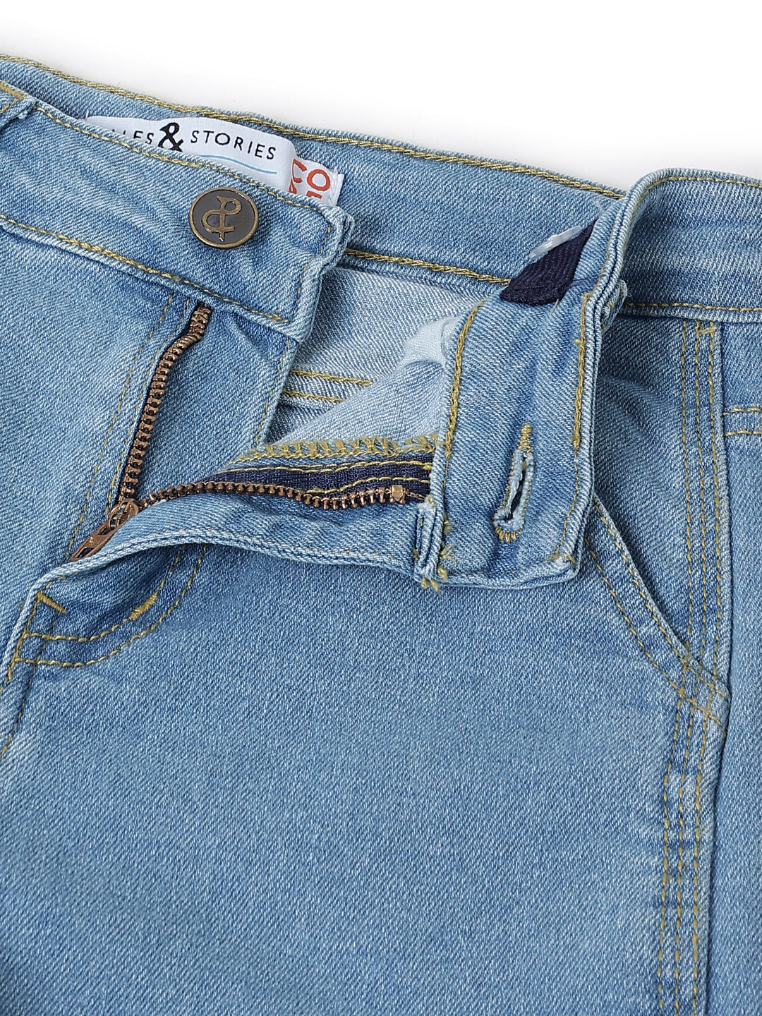 Boys Blue Denim Carpenter Fit Jeans