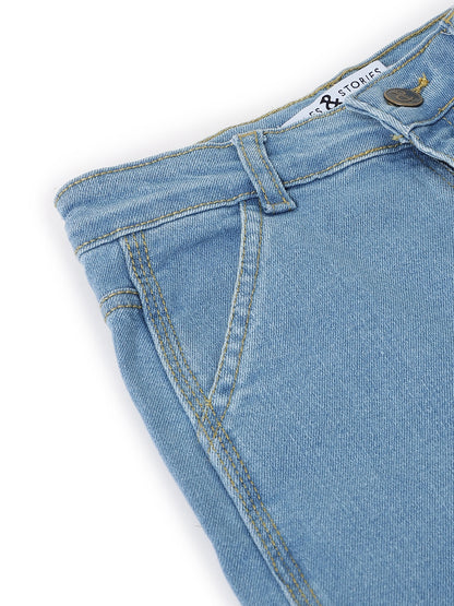 Boys Blue Denim Carpenter Fit Jeans