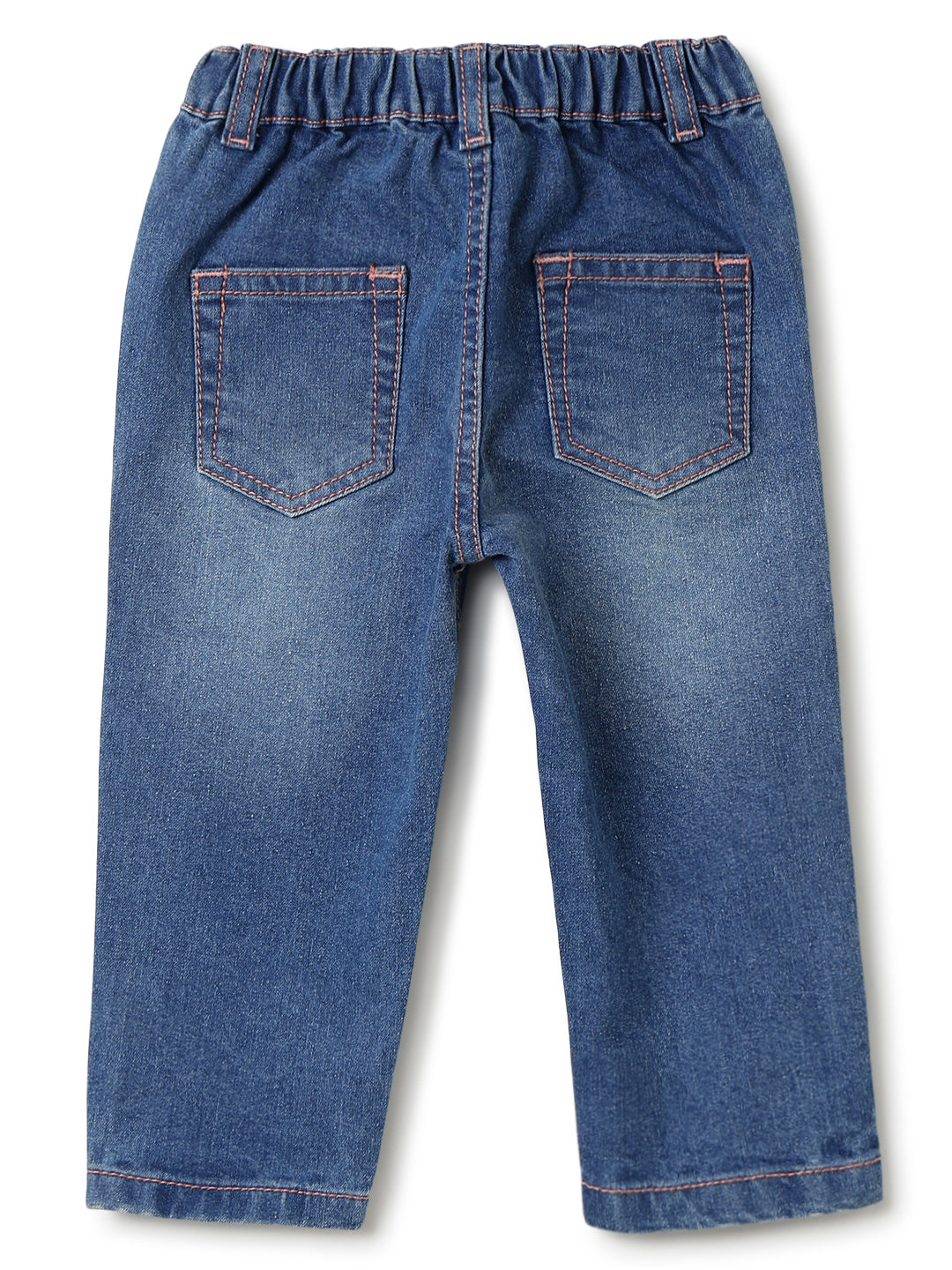 Girls Blue Stretchable Denim Jeans