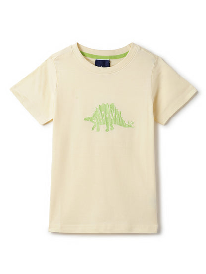 Boys Vanila Embroidery Cotton T-shirt