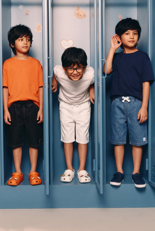 Boys Denim Casual Summer Bermuda Shorts Pack of 3