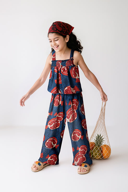 Girls Printed Clothing Set