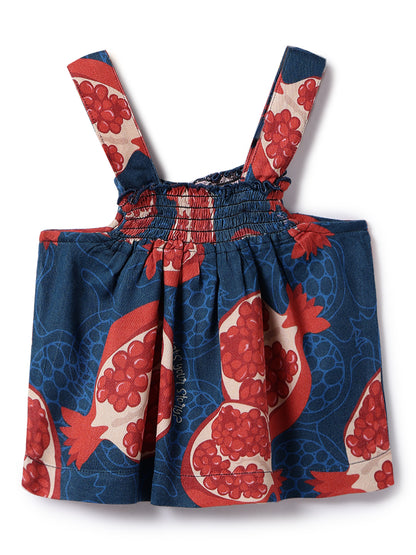 Girls Printed Clothing Set