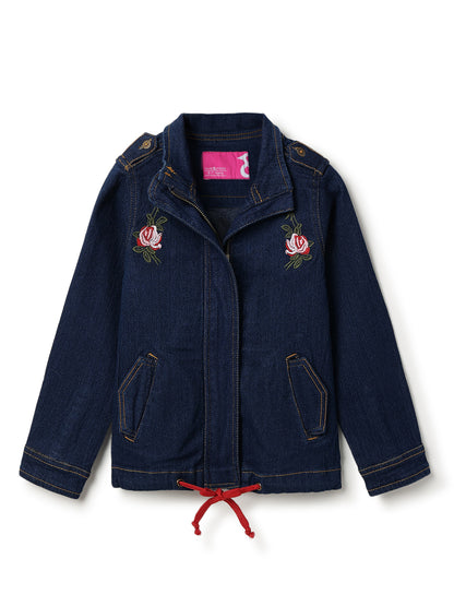 Girls Dark Blue Jacket