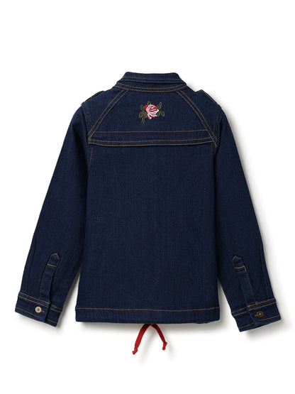 Girls Dark Blue Jacket
