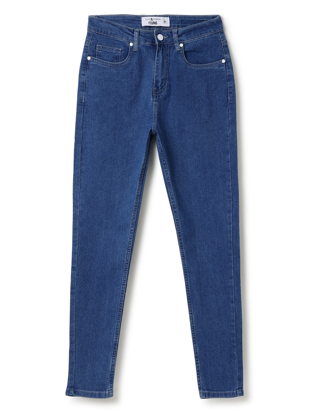 Women Blue Skinny Fit Stretchable Denim Jeans