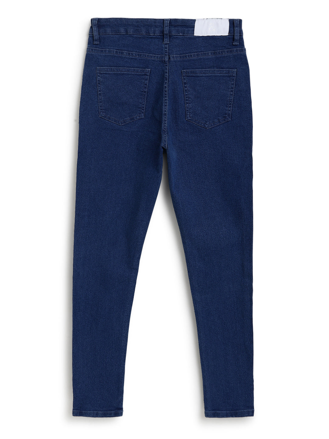Women's Dark Blue Stretchable Skinny Fit Denim Jeans