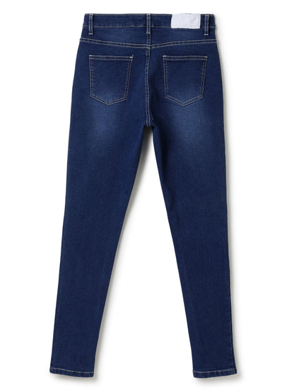 Women Dark Blue Skinny Fit Stretchable Denim Jeans