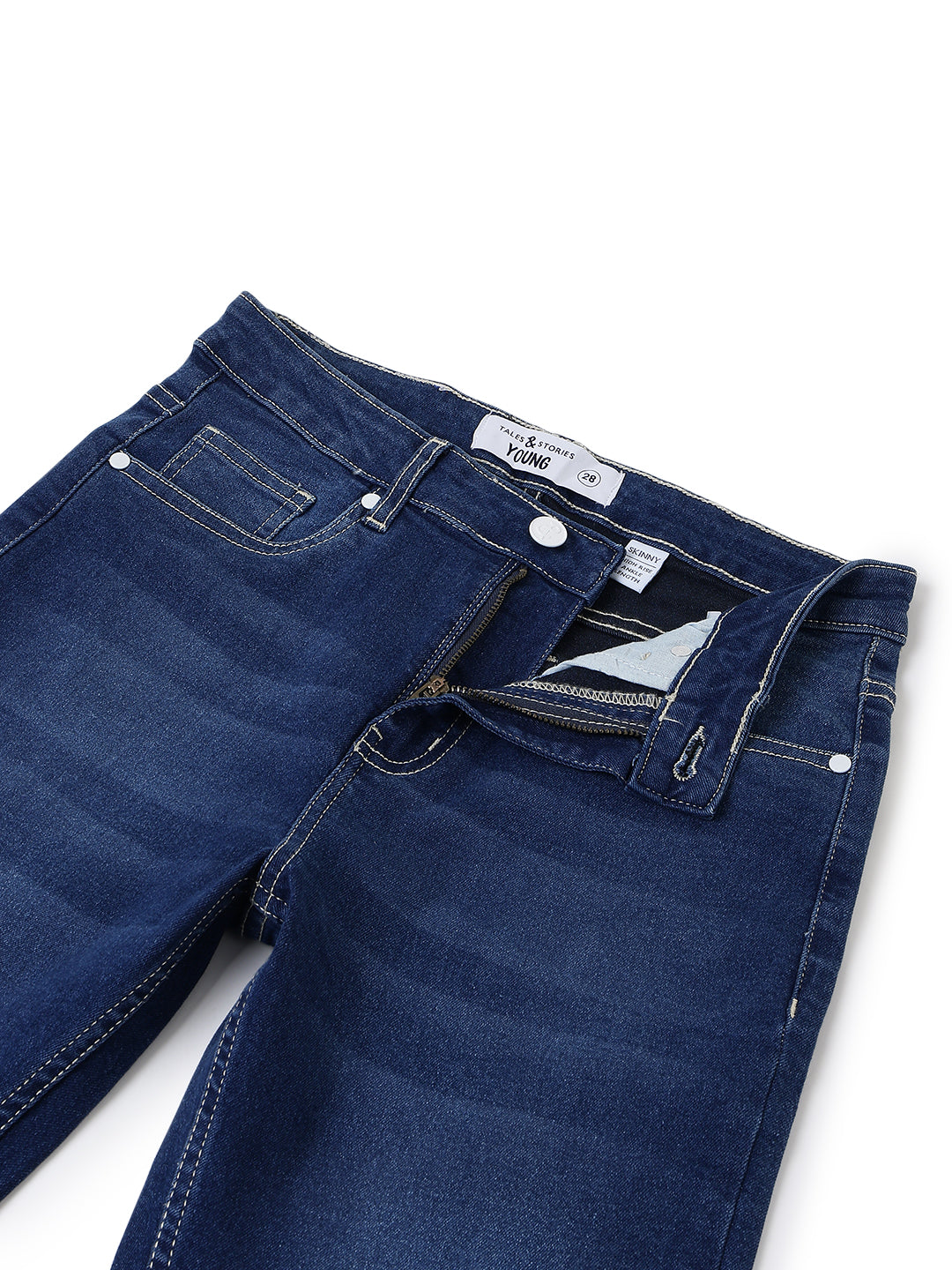 Women Dark Blue Skinny Fit Stretchable Denim Jeans