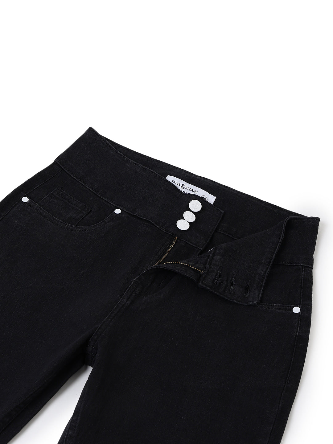 Women Black Skinny Fit Stretchable Denim Jeans