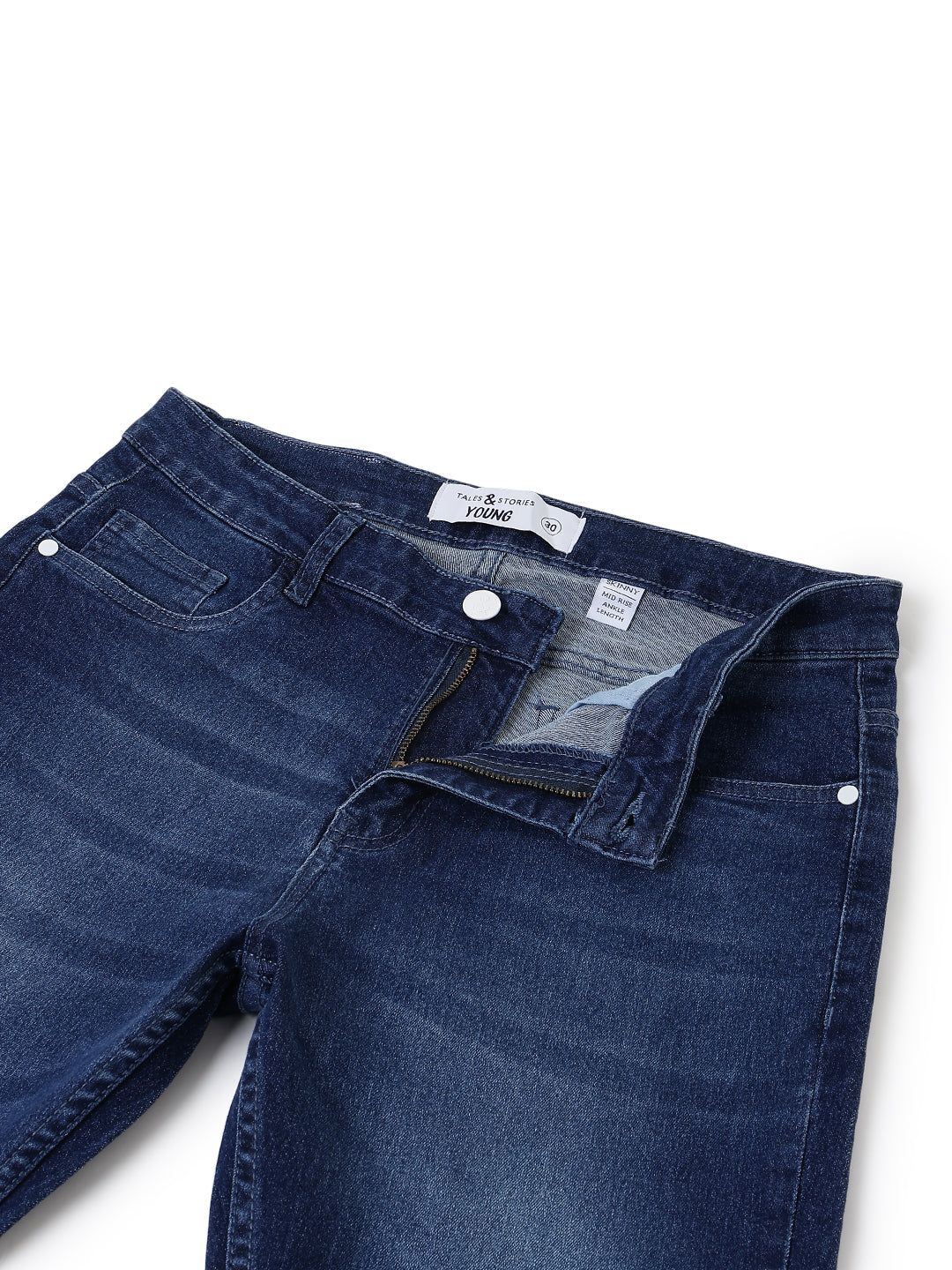 Women Blue Skinny Fit Stretchable Denim Jeans