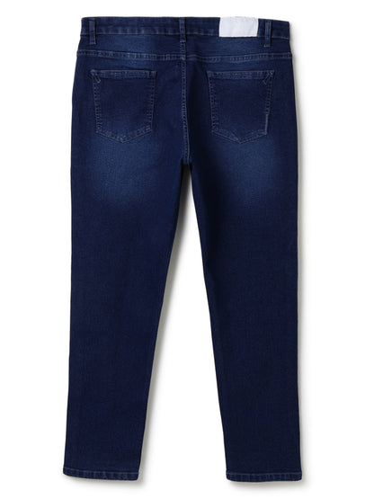 Women Dark Blue Slim Fit Stretchable Denim Jeans